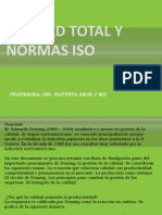 Calidad Total y Normas ISO