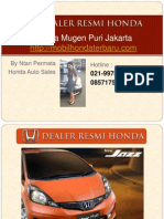 Honda Jazz RS Presentation by Ntan