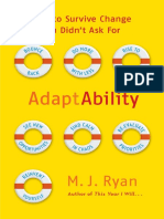 AdaptAbility, by M.J. Ryan - Excerpt