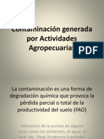 Contaminación Agropecuaria