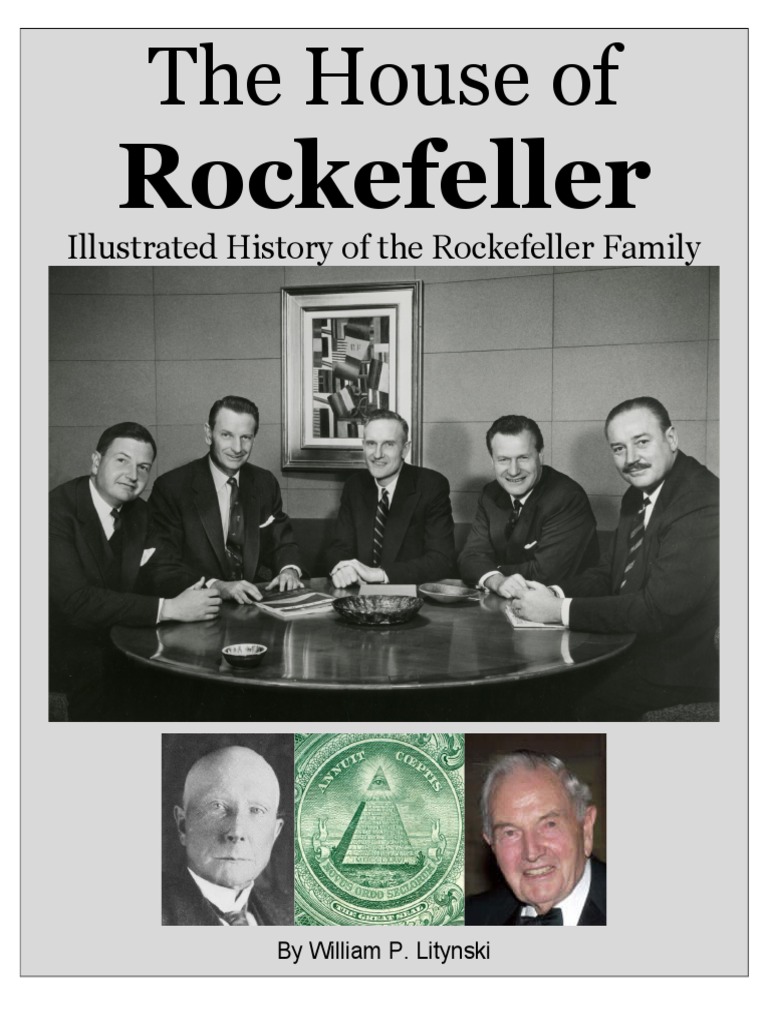 John D. Rockefeller Jr. And Sons by Bettmann