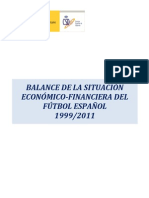 Balance Economico Futbol Primeraysegunda 2012 2013