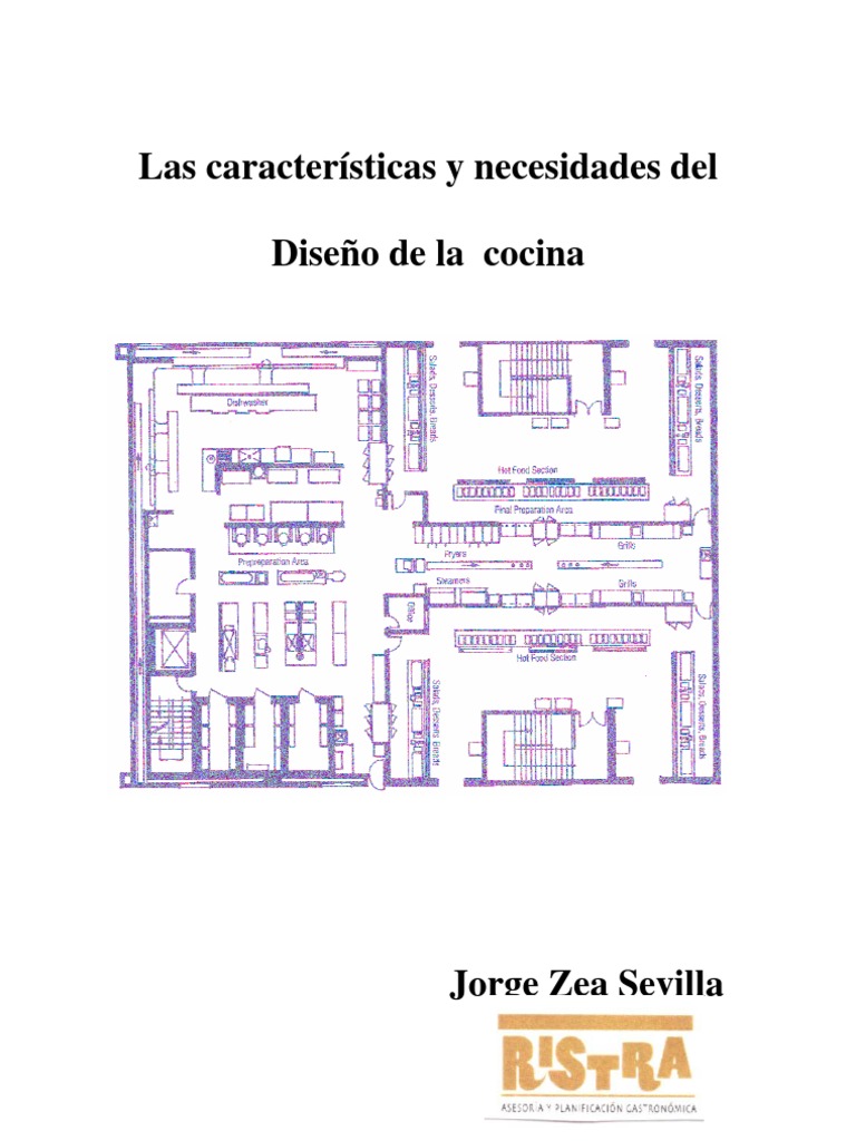 Las características y necesidades del diseño de una cocina industrial