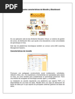 Las Principales Características de Moodle y Blackboard (BGPR)