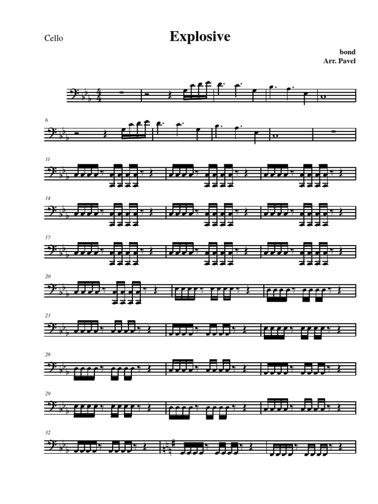 Explosive Cello | PDF
