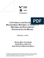 Sociólogos brasileiros e o desenvolvimento da Sociologia no país