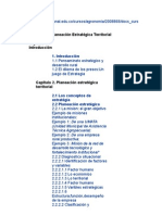 Planeación Estratégica Territorial