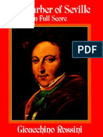 Rossini - Il Barbiere Di Siviglia (Full Score)