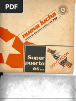 Revista Nueva Lucha PSP-MPI Numero 6 Año 1973