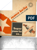 Revista Nueva Lucha PSP-MPI Numero 6 año 1973