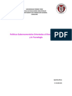 Políticas Gubernamentales Orientadas al Área de la Ciencia y la Tecnología.pdf