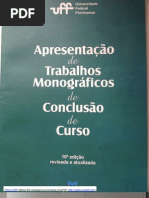 Apresentação de Trabalhos Monograficos de Conclusão de Curso UFF