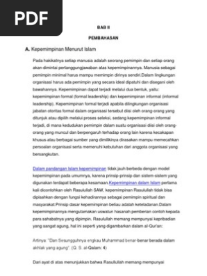 Bab Ii Agama Pdf