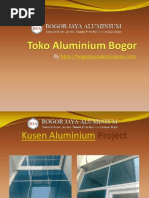 Download Jendela Aluminium Presentation by Bogorjayaaluminium by Som Arifin SN153507037 doc pdf
