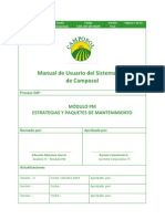 Manual de Usuario PM-045 Estrategias y Paquetes de Mantenimiento