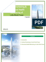Vertical Shortening and Health Monitoring of Lotte World TowerCase Study