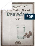 Lets Talk About Ramadan