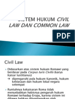 Civil Law-Common Law