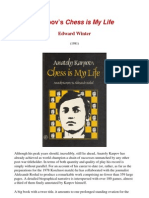 Edward Winter - Karpov's 'Chess is My Life'