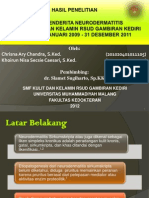 Oleh: Chrisna Ary Chandra, S.Ked. (201020401011105) Khoirun Nisa Secsie Caesari, S.Ked. (201020401011141) Pembimbing: Dr. Slamet Sugiharto, SP - KK