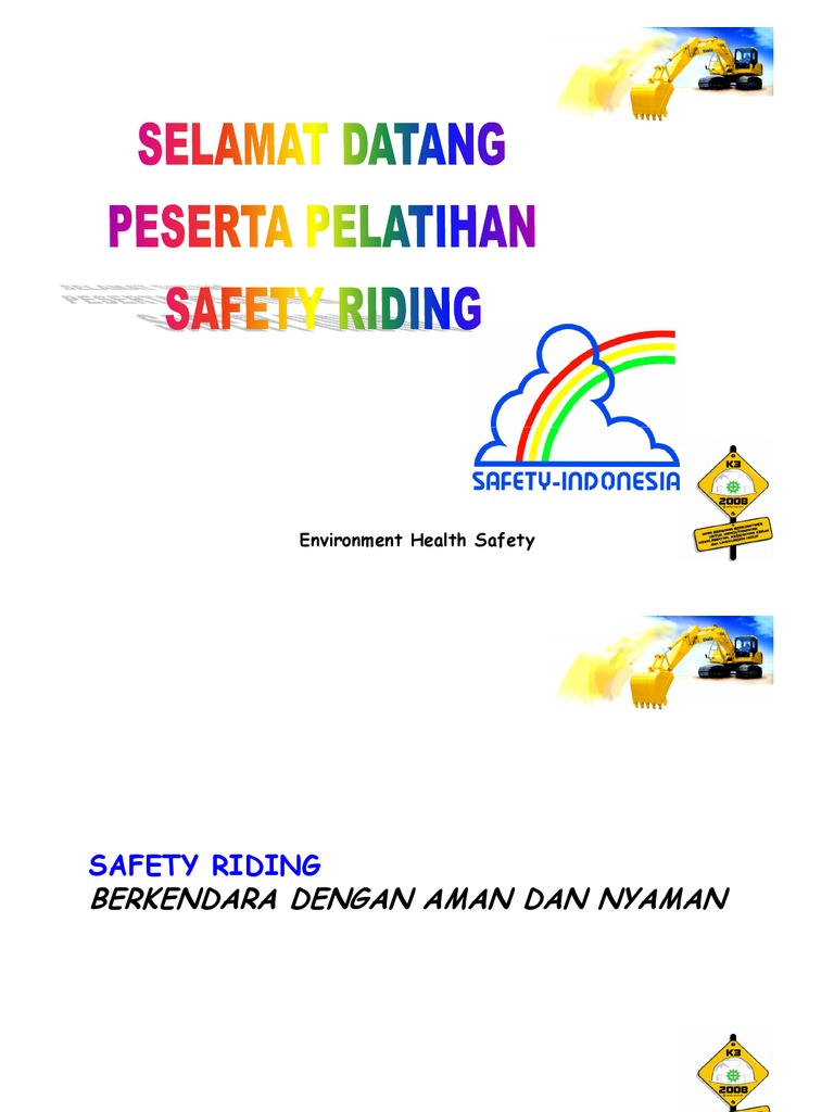 Materi Safety Riding Sepeda Motor | PDF