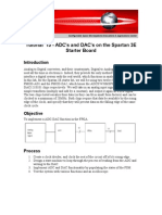 ADC-DAC Tutorial on Spartan 3E Board