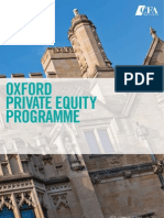 Oxford PE Programme