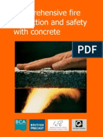 Comprehensive Fire protection and safety with concrete