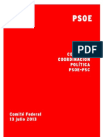 Comite Coordinacion Politica PSOEPSC