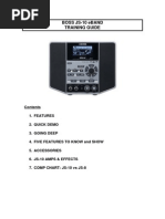 Eband JS-10 Training Guide