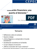 Presentaci+¦n Educacion financiera, Dra. Denegri
