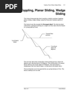 Tutorial 04 Toppling Planar and Wedge Sliding