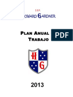 Plan Anual IE Howard Gardner 2013