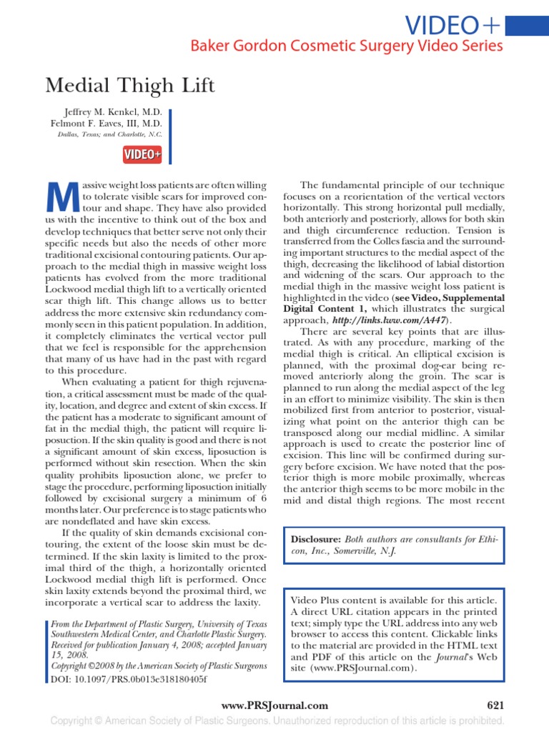 Medial Thigh Lift Surgery Anatomical Terms Of Location
