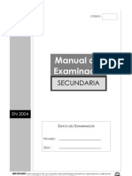 Manual Examinador Secundria 2004