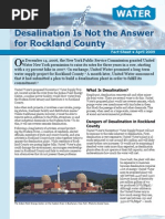 Download Desalination Is Not the Answer for Rockland County by Food and Water Watch SN15360786 doc pdf