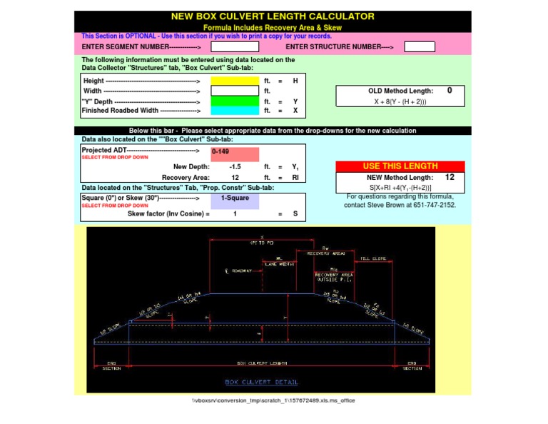 Culvert Volume Calculator _ Concrete Volume Calculator – TSTNG