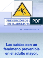 Prevencion de Caidas en El Adulto Mayor