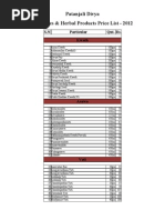 Patanjali Divya Medicines Herbal Products Price List.pdf