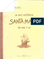 "La nao histórica Santa María y su participación en las celebraciones del cuarto centenario del descubrimiento de América", por Victor Concas Palao