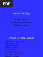 Oracle Locking