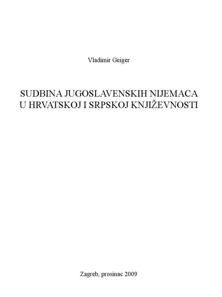 Geiger Knjiga | PDF