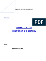 Apostila - História Do Brasil