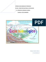 Ciclo hidrológico