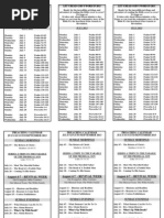 Bible Reading Plan and Preaching Schedule - July 2013 | PDF | Gospel Of  Matthew | Psalms
