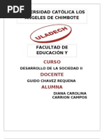 Desarrollo de La Sociedad II