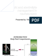 Fluid and Electrolyte Balance in Neurosurgery