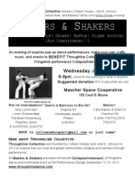 Makers Shakers BW Flyer1