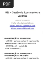 GSL - AULA 02 e 03 - 2013.1