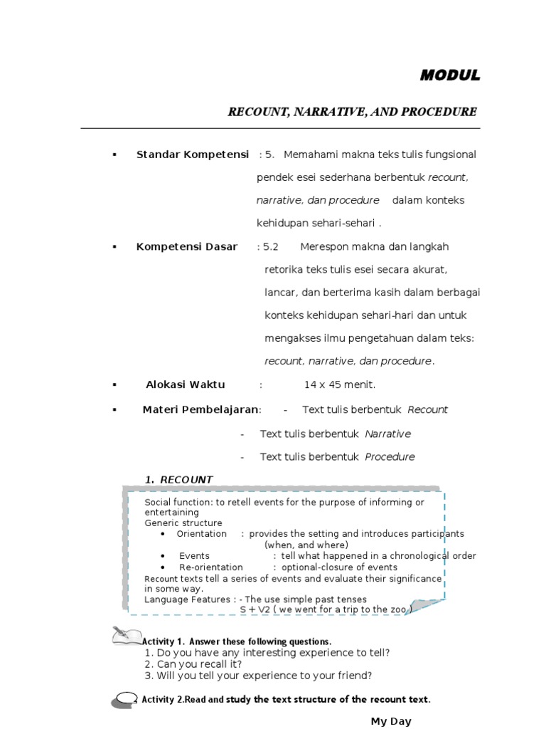Modul Bahasa Inggris Sma Kelas X Funeral Adverb